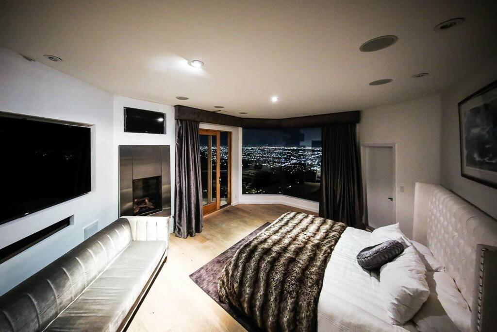 Hollywood Hills Modern Sanctuary-jaw Dropping View Pousada *